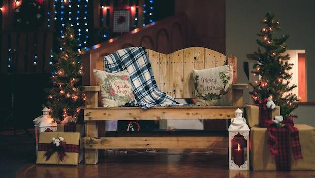 Panca in legno riciclato