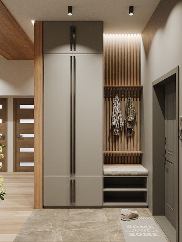 Ingresso accogliente e ordinato