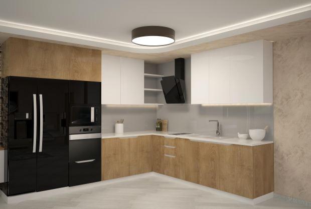 Cucina con più fonti luminose 