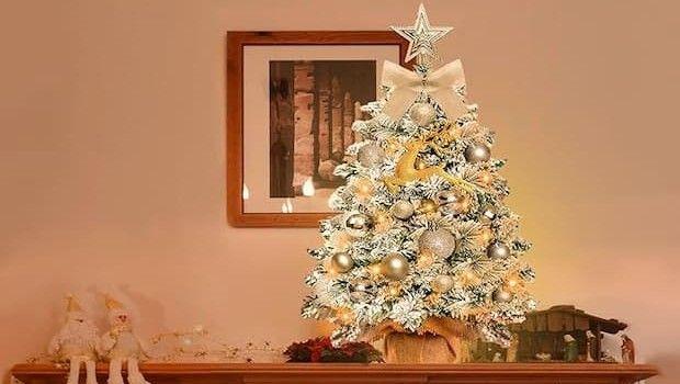 Decorare piccoli spazi per Natale senza creare ingombro