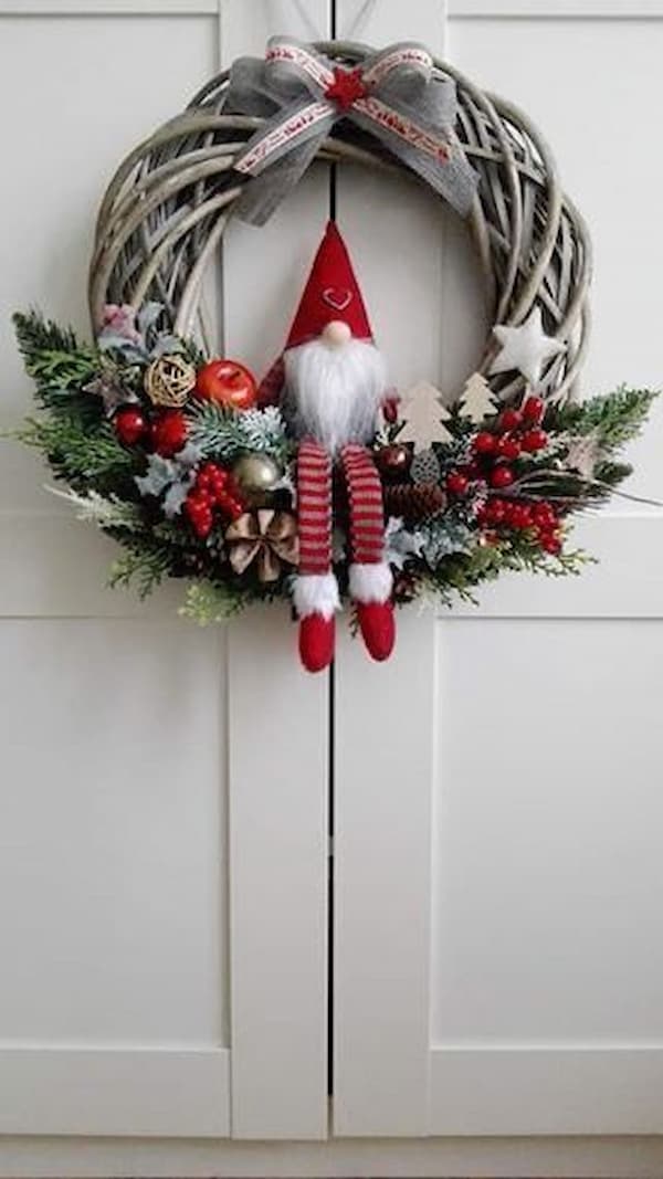 Ghirlanda natalizia da parete