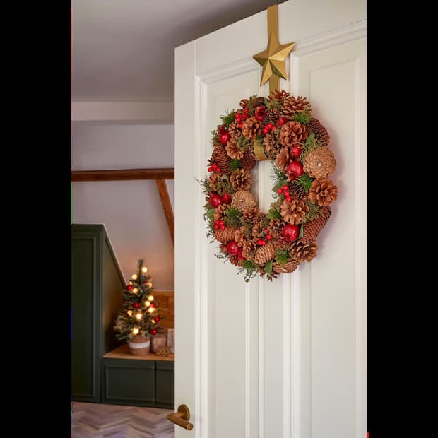 Ghirlande sospese come decorazioni