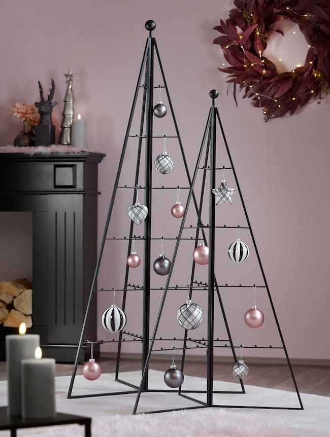 Albero di Natale in metallo