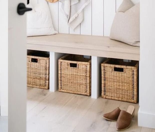 Cesti porta-oggetti da collocare all'ingresso