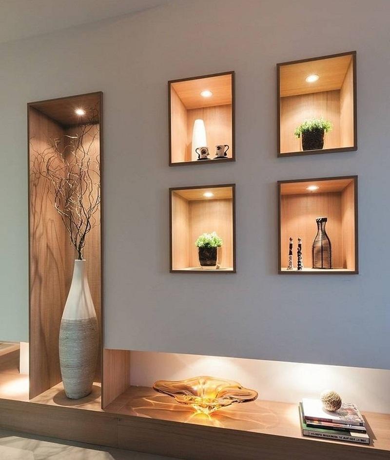 Illuminazione nicchie, da lightingstyles.co.uk