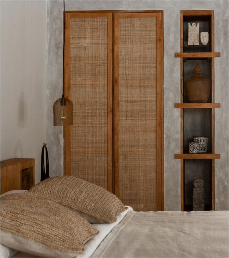 Nicchia in camera da letto, da Villa Massilia