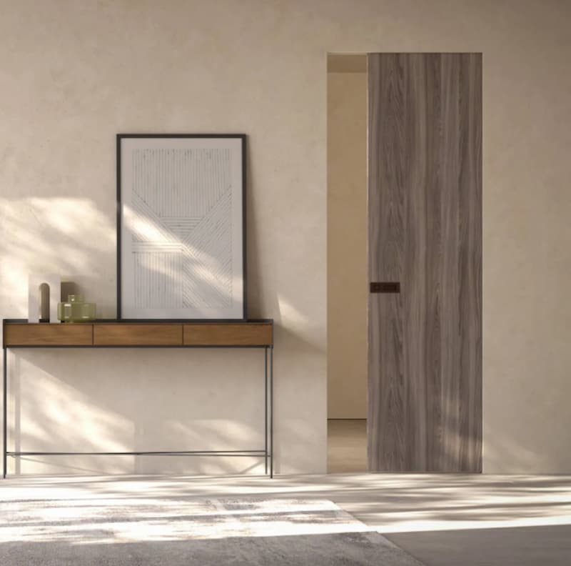 Porta filo muro a scomparsa