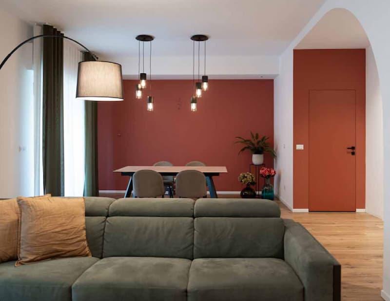 Porta filo muro, elemento di design