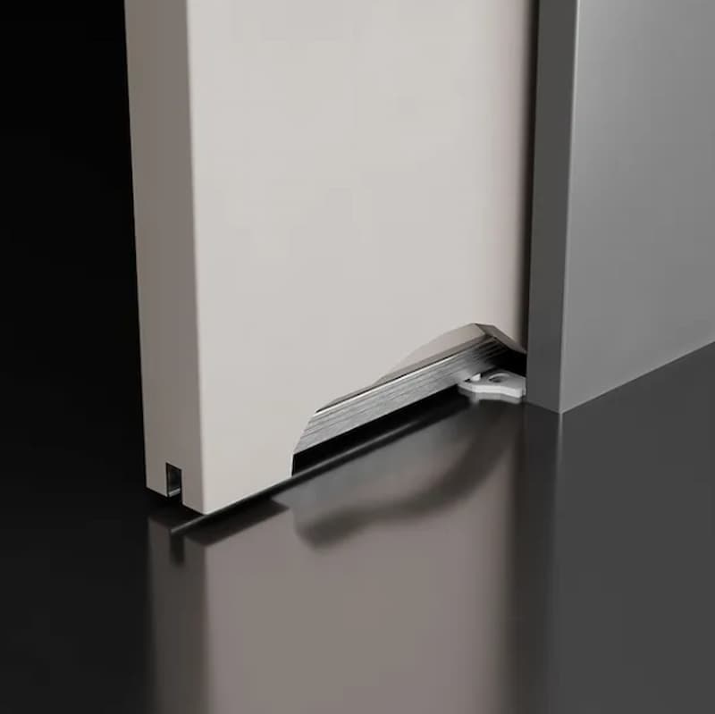 Profilo sottoporta in alluminio