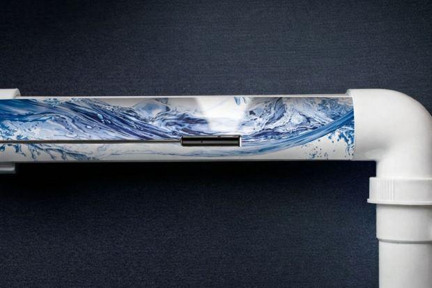 Ispezione tubatura con endoscopio 