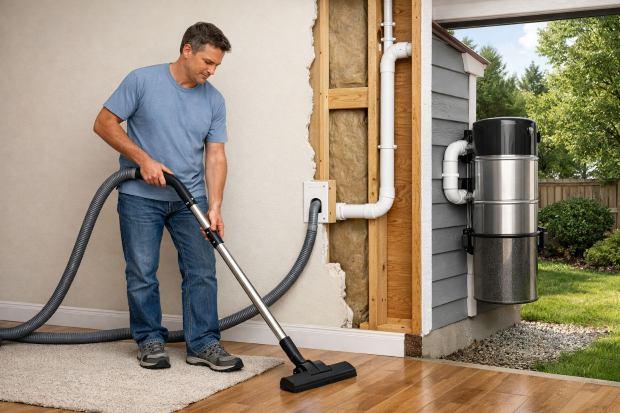 LA polvere con un impianto centralizzato andr&agrave; direttamente fuori 