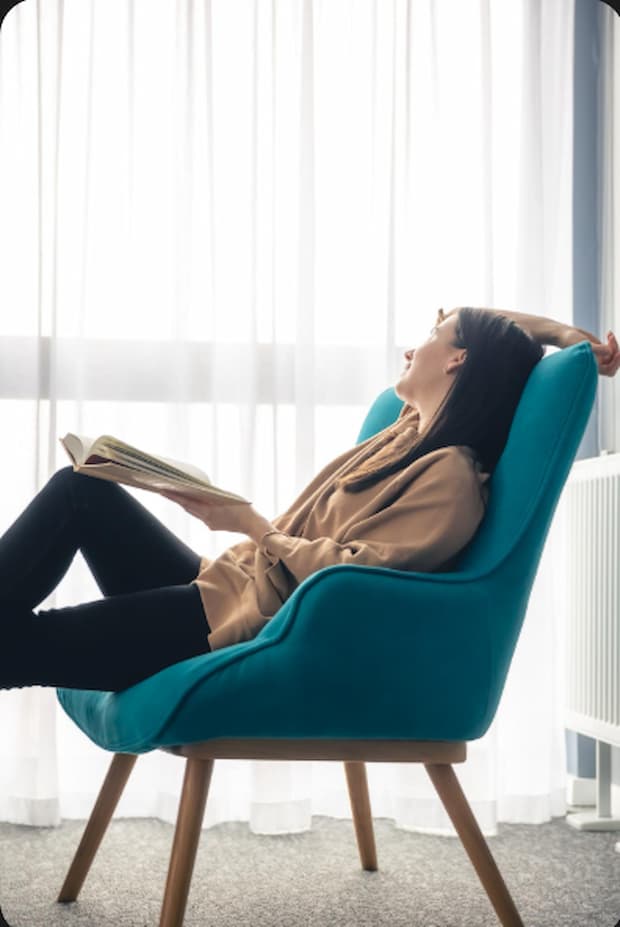 Godersi il comfort di casa