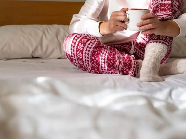 Poter restare in pigiama 