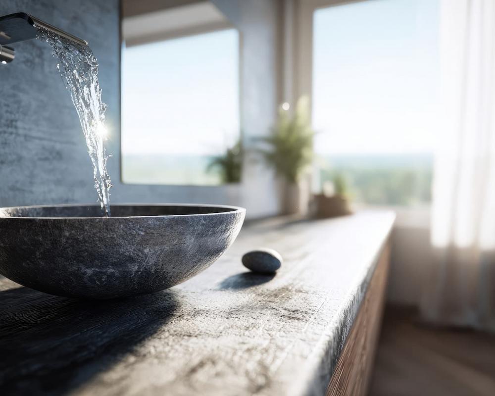 Le piastrelle effetto cemento in bagno richiedono attenzione massima alle caratteristiche dell'ambiente