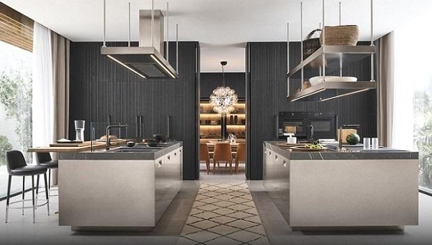 Cucina Italia doppia isola Arclinea