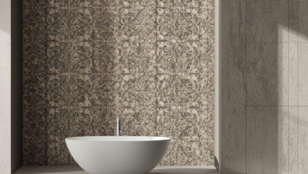 Come scegliere le piastrelle effetto carta da parati per bagno e cucina
