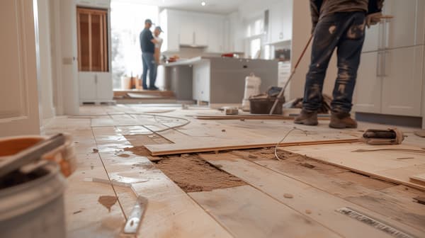 Posa parquet su pavimento gi&agrave; esistente