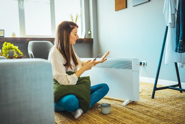 Ricorrere a stufette elettriche