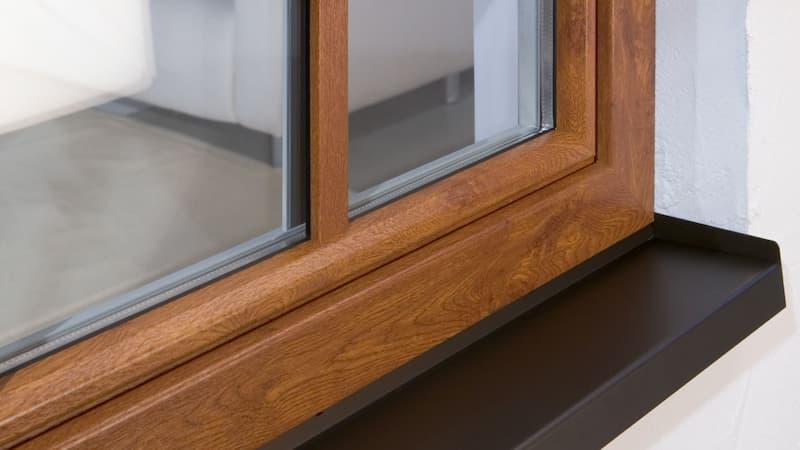 Finestra in pvc effetto legno - foto finestra italia srl