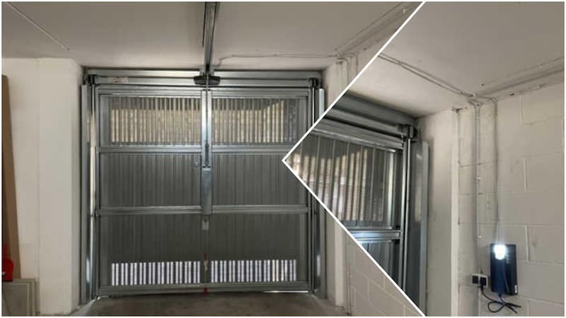 Porta garage automatizzata