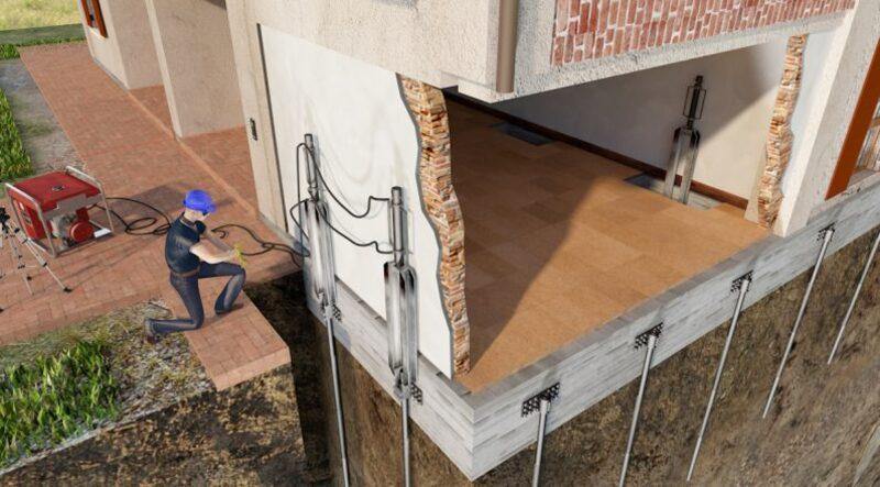 Impianto di micropali