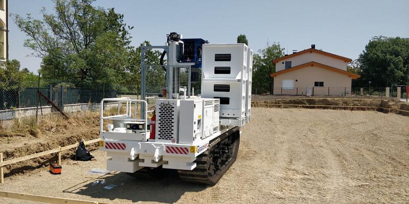 Macchinario Robopile per micropali