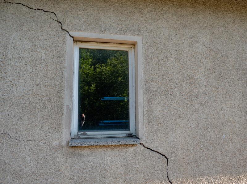 Crepa su muro esterno