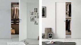 Porte rasomuro: quando scegliere la versione scorrevole e quando quella a battente