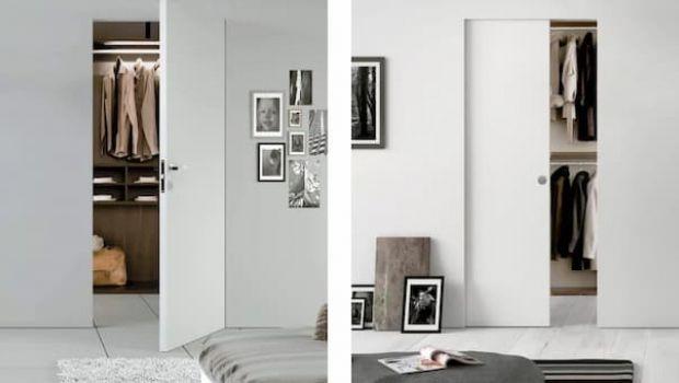 Porte rasomuro: quando scegliere la versione scorrevole e quando quella a battente