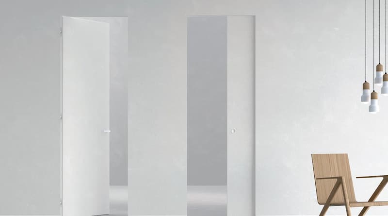 Porta a battente o scorrevole e uso degli spazi