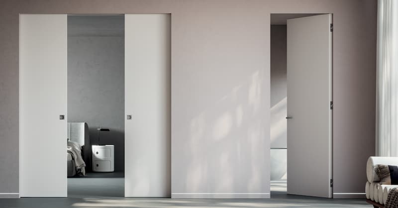 Porta a scomparsa e porta a battente