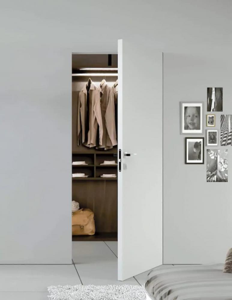 Porta filo muro a battente - foto eclisse srl