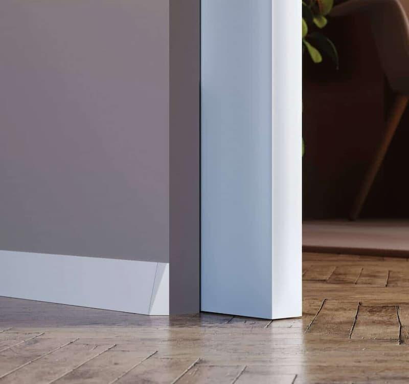 Battiscopa filo muro