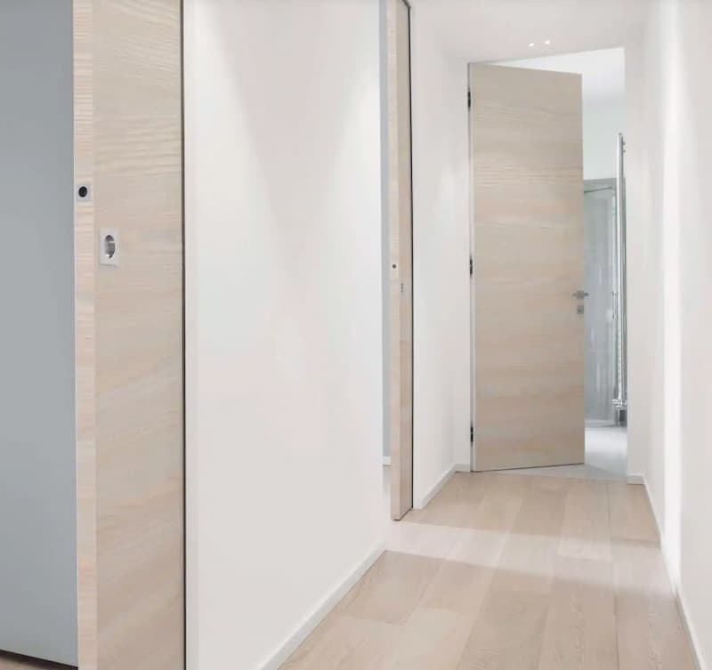 Porte filo muro essenze legno