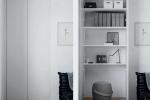 Ante filo muro per celare l'angolo studio - foto eclisse srl