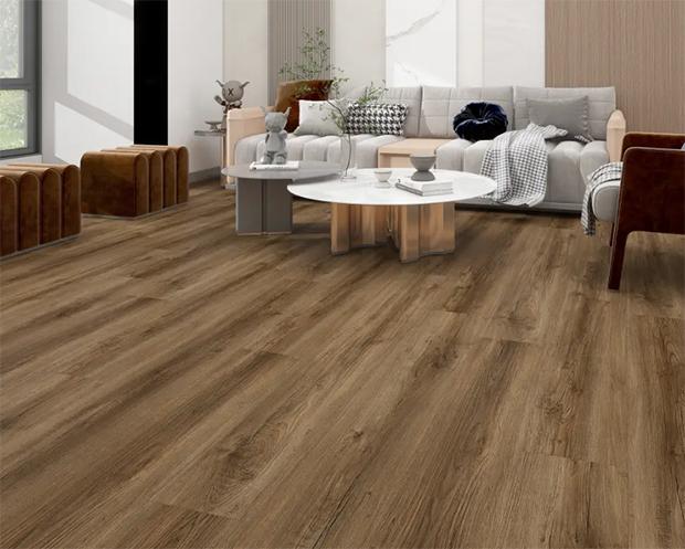 Pavimento flottante LVT a effetto legno