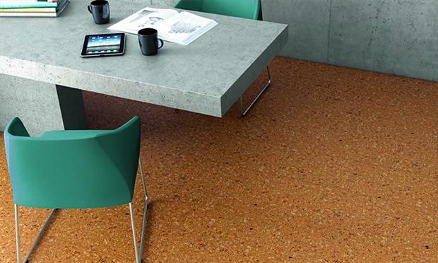 Pavimento resiliente in sughero di Biosughero