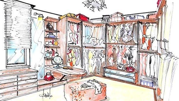 Trasformare un ripostiglio in cabina armadio con pochi interventi murari