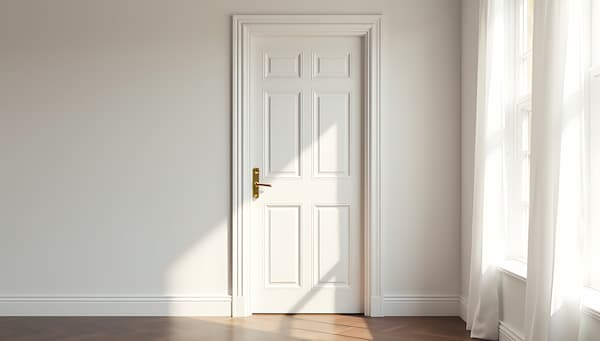 Porta interna in casa