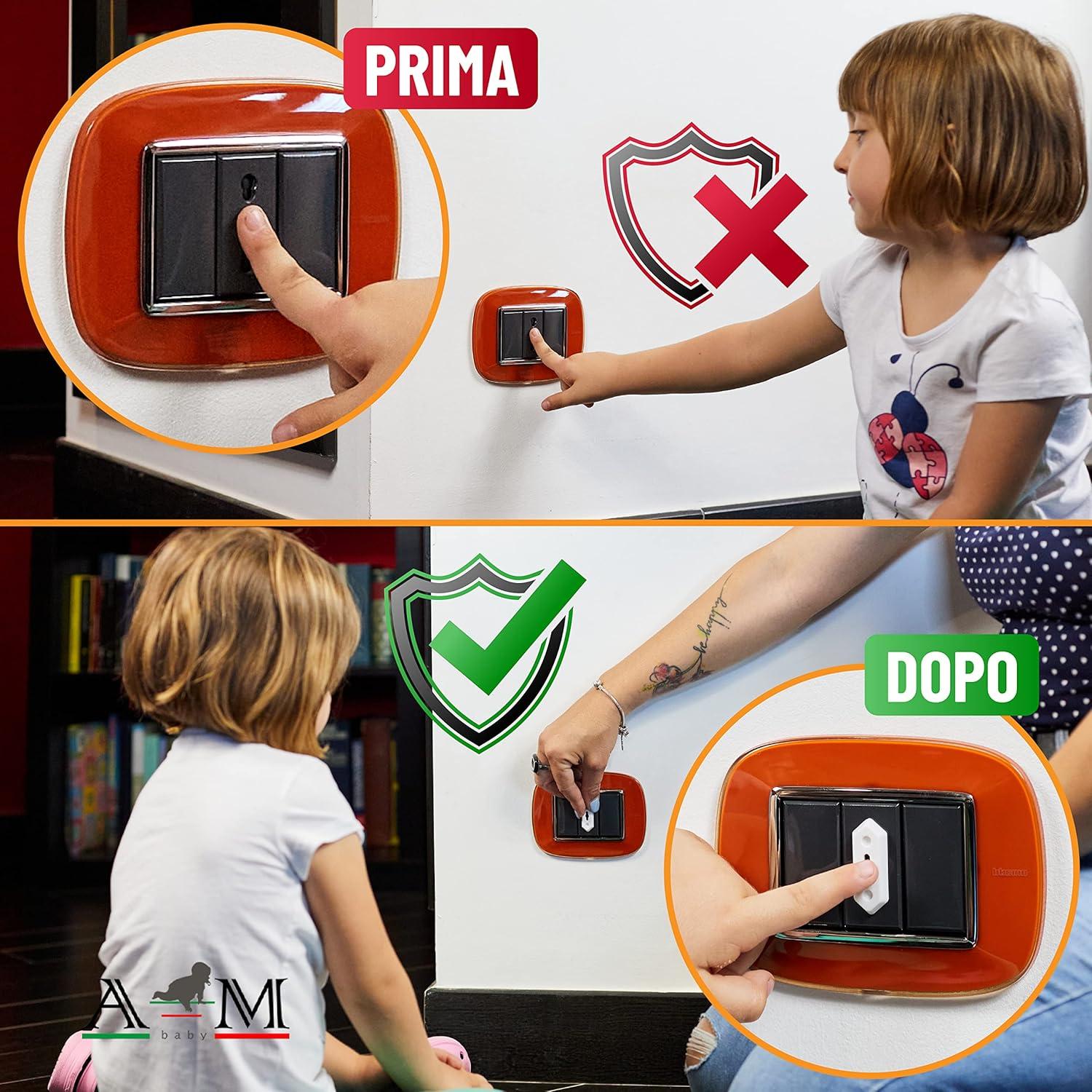 Placche per prese elettriche - Foto A&M Italia