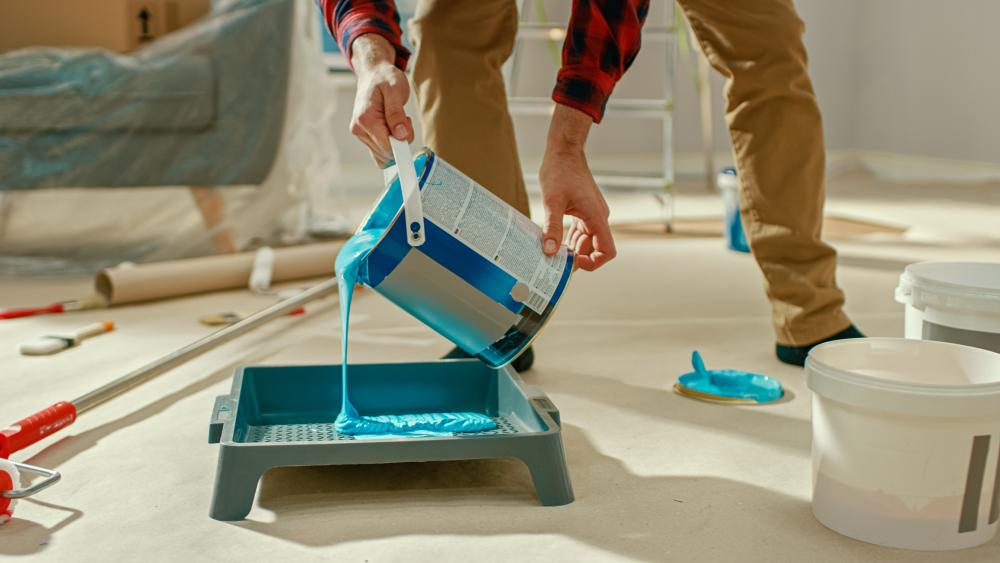 Pittura blu - Foto Getty Images
