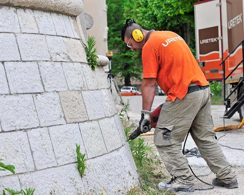 Esecuzione fori per iniezioni