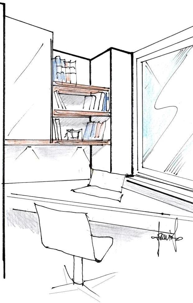 Creare 2 camerette dividendo finestra