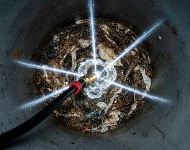 Ostruzione del pluviale 