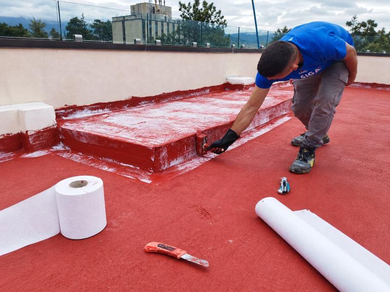 Lavori di impermeabilizzazione 