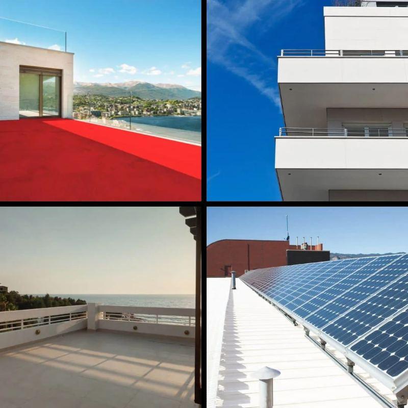Esempi di impermeabilizzazione di terrazzi e lastrico solare 