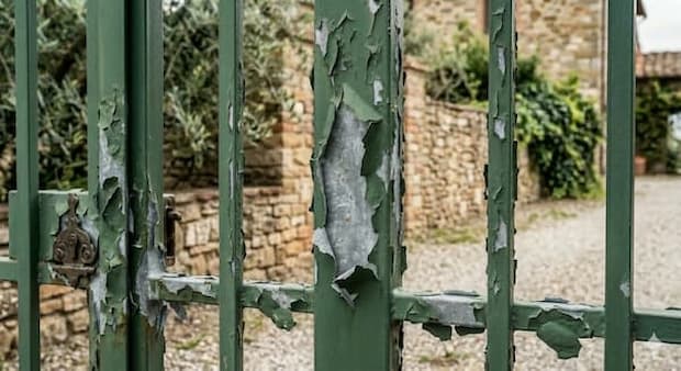 Esfoliazione della vernice