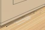 Distacco battiscopa in presenza di parquet o pavimento flottante - Canva