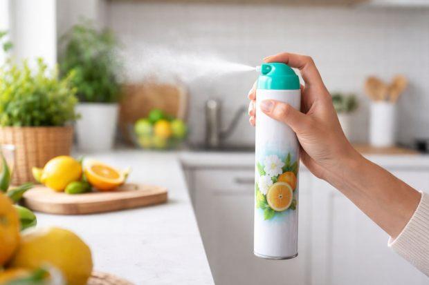 Usare uno spray deodorante non &egrave; una scelta ideale