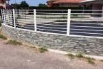 Pietre su un muro esterno